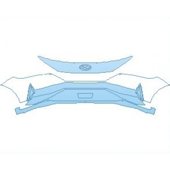 2024 HYUNDAI ELANTRA LIMITED BUMPER