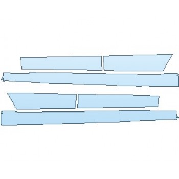 2023 MERCEDES EQS 580 SEDAN ROCKER PANELS