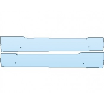 PAINT PROTECTION KIT - 2022 POLESTAR 1 ROCKER PANELS - PRECUT PPF CLEAR BRA WRAP