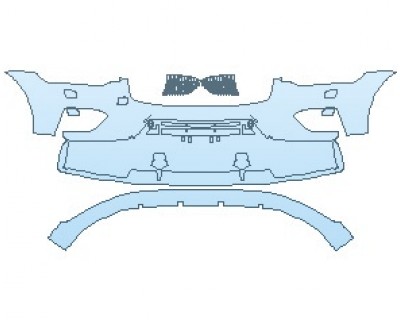 2022 POLESTAR 1 BUMPER WITH WASHERS