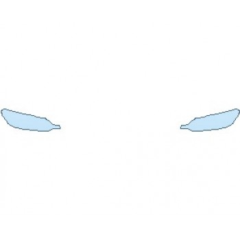 PAINT PROTECTION KIT - 2021 POLESTAR 1 LIGHTS - PRECUT PPF CLEAR BRA WRAP