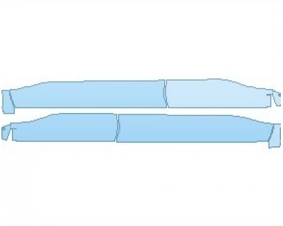 PAINT PROTECTION KIT - 2023 TOYOTA RAV4 PRIME XSE ROCKER PANELS - PRECUT PPF CLEAR BRA WRAP