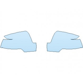 PAINT PROTECTION KIT - 2024 RAM 1500 TRX MIRRORS IF PAINTED - PRECUT PPF CLEAR BRA WRAP