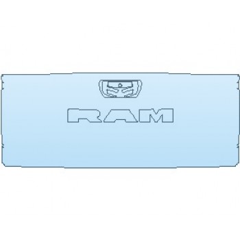PAINT PROTECTION KIT - 2024 RAM 1500 TRX TAILGATE - PRECUT PPF CLEAR BRA WRAP
