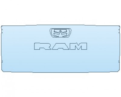 PAINT PROTECTION KIT - 2024 RAM 1500 TRX TAILGATE - PRECUT PPF CLEAR BRA WRAP