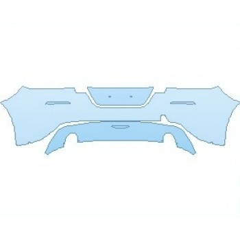 PAINT PROTECTION KIT - 2025 BMW Z4 SPORT LINE REAR BUMPER - PRECUT PPF CLEAR BRA WRAP