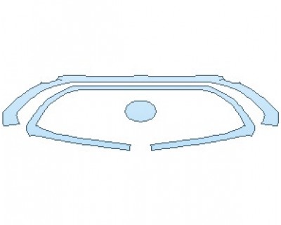 PAINT PROTECTION KIT - 2023 TOYOTA COROLLA CROSS L GRILLE - PRECUT PPF CLEAR BRA WRAP