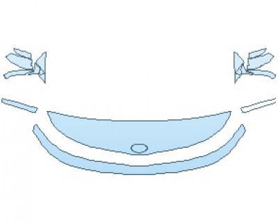 Precut PPF Kit – Clear Bra Paint Protection Film PAINT PROTECTION KIT - 2021 KIA SOUL GT-LINE HOOD 18 INCH (NO WRAPPED EDGES) - PRECUT PPF CLEAR BRA WRAP