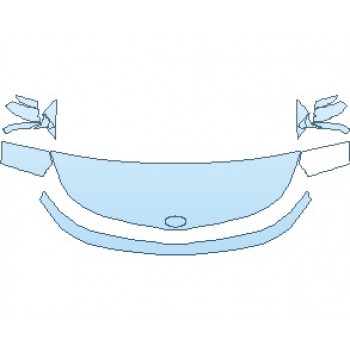 Precut PPF Kit – Clear Bra Paint Protection Film PAINT PROTECTION KIT - 2021 KIA SOUL GT-LINE TURBO HOOD (NO WRAPPED EDGES) - PRECUT PPF CLEAR BRA WRAP