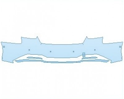 PAINT PROTECTION KIT - 2024 AUDI S5 PREMIUM SPORTBACK REAR BUMPER WITH 6 SENSORS - PRECUT PPF CLEAR BRA WRAP