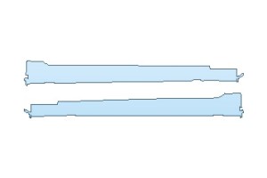 2023 AUDI A5 S LINE SPORTBACK ROCKER PANELS