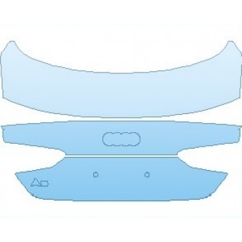 2022 AUDI A5 45 TFSI PREMIUM SPORTBACK REAR DECK LID WITH A5 EMBLEM