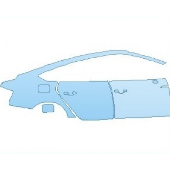 PAINT PROTECTION KIT - 2024 AUDI S5 PRESTIGE SPORTBACK REAR QUARTER & DOORS RIGHT SIDE - PRECUT PPF CLEAR BRA WRAP