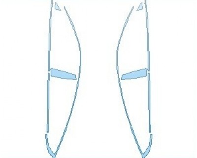 PAINT PROTECTION KIT - 2024 AUDI S5 PREMIUM SPORTBACK WINDOW TRIM - PRECUT PPF CLEAR BRA WRAP