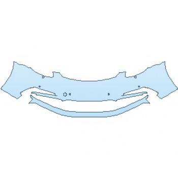 Precut PPF Kit – Clear Bra Paint Protection Film PAINT PROTECTION KIT - 2023 PORSCHE 718 BOXSTER GTS BUMPER WITH WASHERS & SENSORS - PRECUT PPF CLEAR BRA WRAP