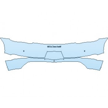 Precut PPF Kit – Clear Bra Paint Protection Film PAINT PROTECTION KIT - 2023 PORSCHE 718 BOXSTER GTS REAR BUMPER WITH 718 BOXSTER S EMBLEM & SENSORS - PRECUT PPF CLEAR BRA WRAP