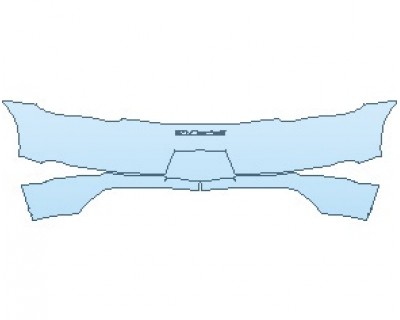 PAINT PROTECTION KIT - 2023 PORSCHE 718 BOXSTER GTS REAR BUMPER WITH 718 BOXSTER S EMBLEM - PRECUT PPF CLEAR BRA WRAP