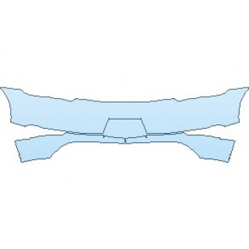 PAINT PROTECTION KIT - 2023 PORSCHE 718 BOXSTER GTS REAR BUMPER - PRECUT PPF CLEAR BRA WRAP