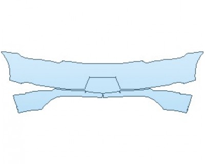 PAINT PROTECTION KIT - 2023 PORSCHE 718 BOXSTER GTS REAR BUMPER - PRECUT PPF CLEAR BRA WRAP