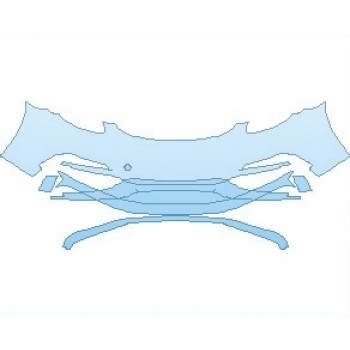 PAINT PROTECTION KIT - 2023 PORSCHE 718 BOXSTER GTS BUMPER - PRECUT PPF CLEAR BRA WRAP