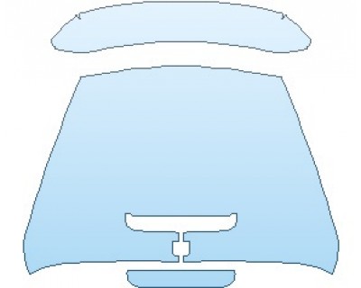 PAINT PROTECTION KIT - 2023 PORSCHE 718 BOXSTER GTS ENGINE COVER & SPOILER - PRECUT PPF CLEAR BRA WRAP