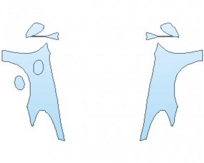 PAINT PROTECTION KIT - 2023 PORSCHE 718 BOXSTER GTS FULL FENDERS (NO WRAPPED EDGES) - PRECUT PPF CLEAR BRA WRAP