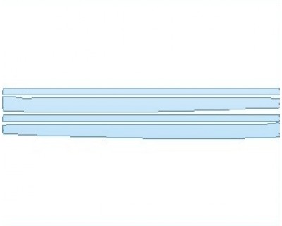 PAINT PROTECTION KIT - 2023 PORSCHE 911 CARRERA GTS CABRIOLET ROCKER PANELS - PRECUT PPF CLEAR BRA WRAP