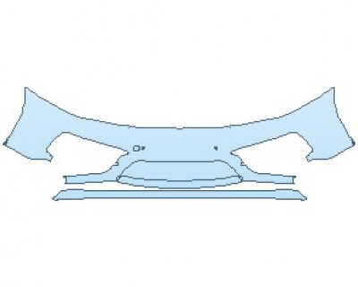 2023 PORSCHE 911 CARRERA 4 GTS CABRIOLET BUMPER WITH SENSORS