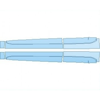 PAINT PROTECTION KIT - 2024 AUDI SQ5 PRESTIGE TFSI SUV ROCKER PANELS - PRECUT PPF CLEAR BRA WRAP