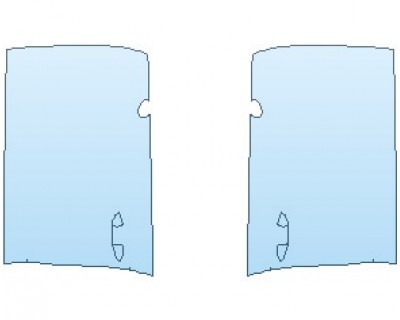 Precut PPF Kit – Clear Bra Paint Protection Film PAINT PROTECTION KIT - 2023 AUDI S3 PREMIUM PLUS DOORS FRONT - PRECUT PPF CLEAR BRA WRAP