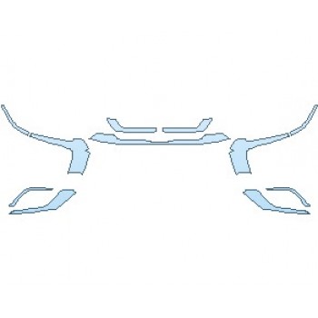 Precut PPF Kit – Clear Bra Paint Protection Film PAINT PROTECTION KIT - 2019 MITSUBISHI OUTLANDER SEL  CHROME - PRECUT PPF CLEAR BRA WRAP