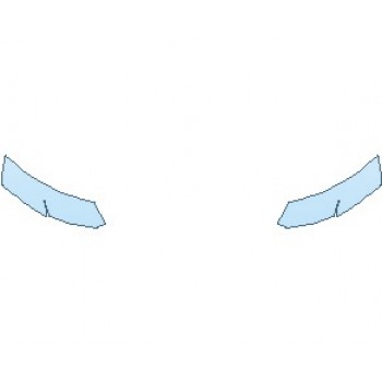 2025 CHEVROLET CITY EXPRESS WITH APPEARANCE PKG LIGHTS - PRECUT PPF CLEAR BRA WRAP