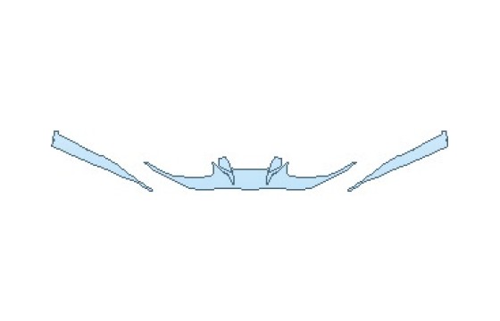 PAINT PROTECTION KIT - 2025 FERRARI F8 SPIDER BUMPER LOWER - PRECUT PPF CLEAR BRA WRAP