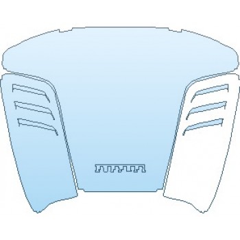 2021 FERRARI F8 SPIDER ENGINE COVER