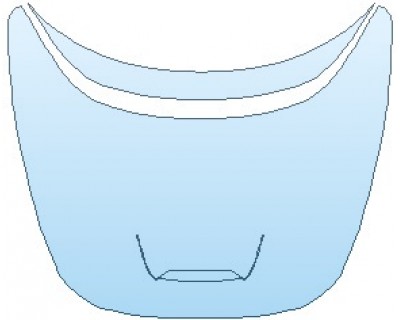 PAINT PROTECTION KIT - 2022 FERRARI F8 SPIDER FULL HOOD (NO WRAPPED EDGES) - PRECUT PPF CLEAR BRA WRAP