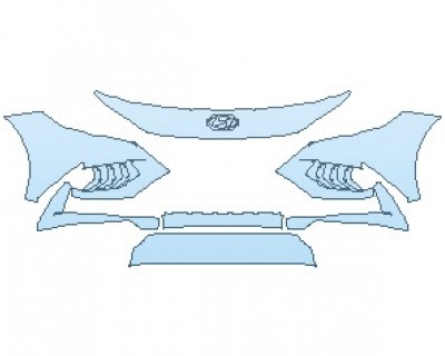 2021 HYUNDAI ELANTRA N LINE BUMPER