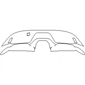 2022 JAGUAR F-TYPE FIRST EDITION CONVERTIBLE REAR DIFFUSER