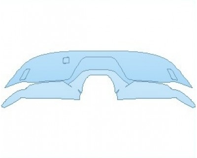 PAINT PROTECTION KIT - 2021 JAGUAR F-TYPE FIRST EDITION CONVERTIBLE REAR DIFFUSER - PRECUT PPF CLEAR BRA WRAP