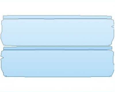 2021 VOLKSWAGEN ATLAS S DOORS REAR LOWER