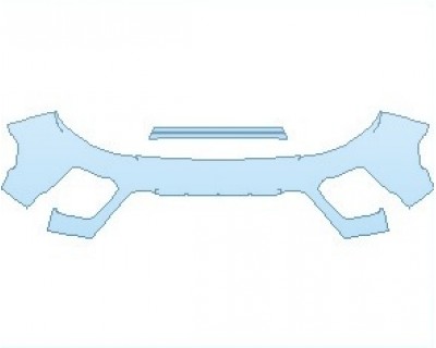 PAINT PROTECTION KIT - 2025 KIA SOUL EX BUMPER - PRECUT PPF CLEAR BRA WRAP