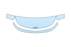 2027 KIA SOUL LX HOOD (NO WRAPPED EDGES)