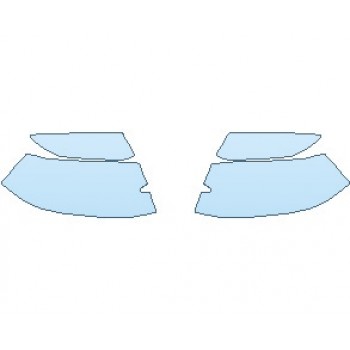 PAINT PROTECTION KIT - 2025 KIA SOUL EX MIRRORS - PRECUT PPF CLEAR BRA WRAP