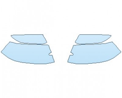 PAINT PROTECTION KIT - 2025 KIA SOUL EX MIRRORS - PRECUT PPF CLEAR BRA WRAP