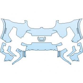 2023 BMW X4 M BUMPER