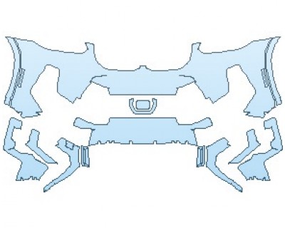 2022 BMW X4 M BUMPER