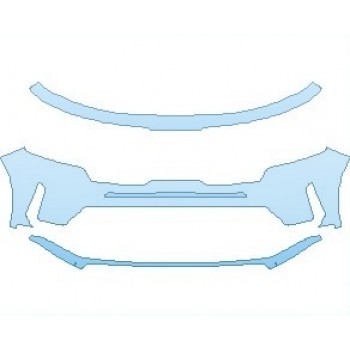 PAINT PROTECTION KIT - 2023 KIA SORENTO SX-PRESTIGE BUMPER - PRECUT PPF CLEAR BRA WRAP