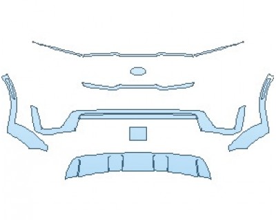 2023 KIA SORENTO SX GRILLE & TRIM