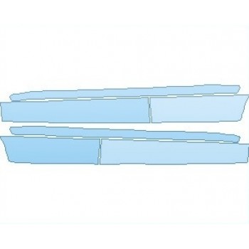 PAINT PROTECTION KIT - 2022 KIA SPORTAGE SX TURBO FWD ROCKER PANELS - PRECUT PPF CLEAR BRA WRAP