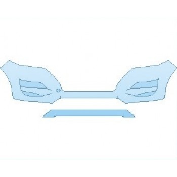 Precut PPF Kit – Clear Bra Paint Protection Film PAINT PROTECTION KIT - 2021 HYUNDAI TUCSON SEL BUMPER - PRECUT PPF CLEAR BRA WRAP