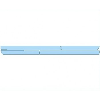 PAINT PROTECTION KIT - 2021 HYUNDAI TUCSON VALUE ROCKER PANELS - PRECUT PPF CLEAR BRA WRAP